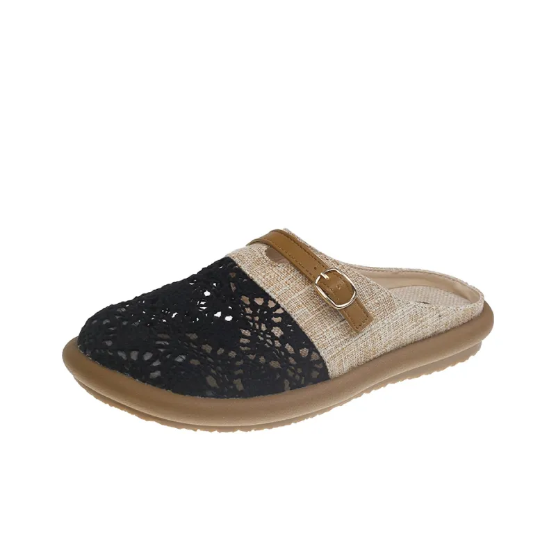 Dragon Dance Abrasion Resistant Slip Resistant Closed Toe Slippers Women's-5