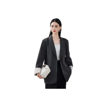 Hang Yi Court Business Suit Women's Dark Gray