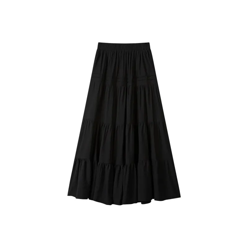 Si Bei'er Casual Long Skirts Women's-0