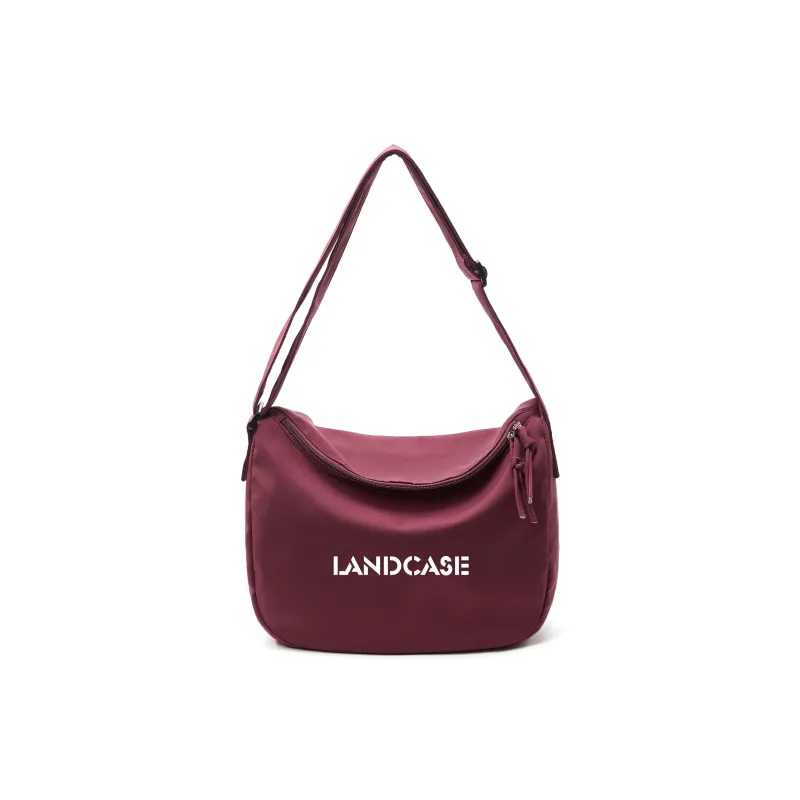LANDCASE Fabric Shoulder Bag, Crossbody Bag, Dumpling Bag Unisex Multicolor-1