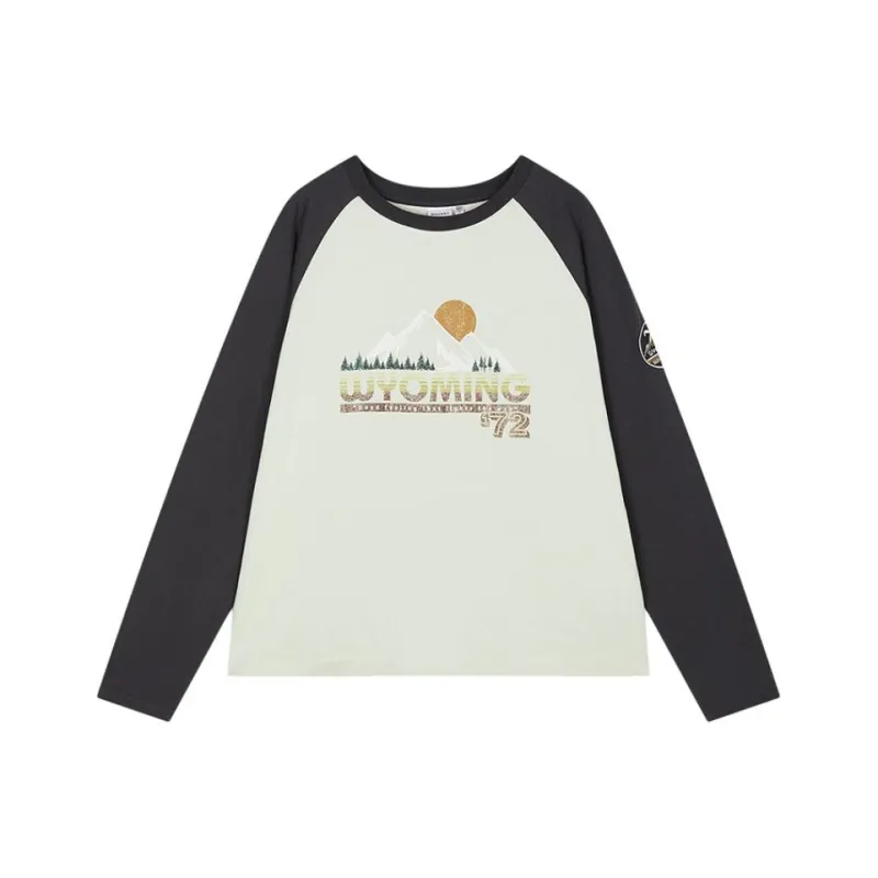 MOUSSY Raglan Sleeve T Shirt Women's-2
