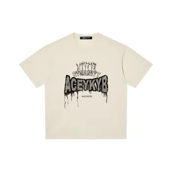 YK&YB T Shirts Unisex Apricot