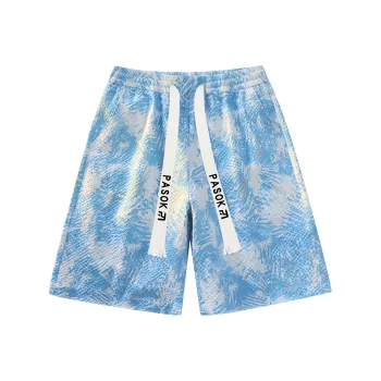 PASOK Casual Shorts Unisex PA013 Firework Blue
