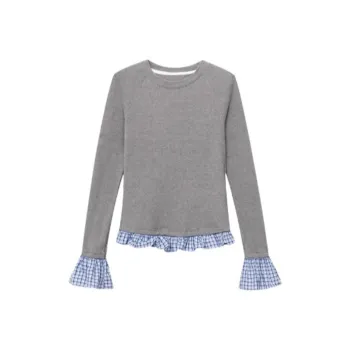 CHARM PICK T Shirts Women's Gray