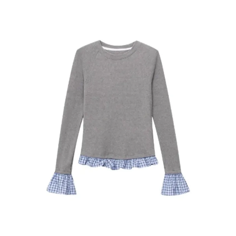 CHARM PICK T Shirts Women's Gray-0
