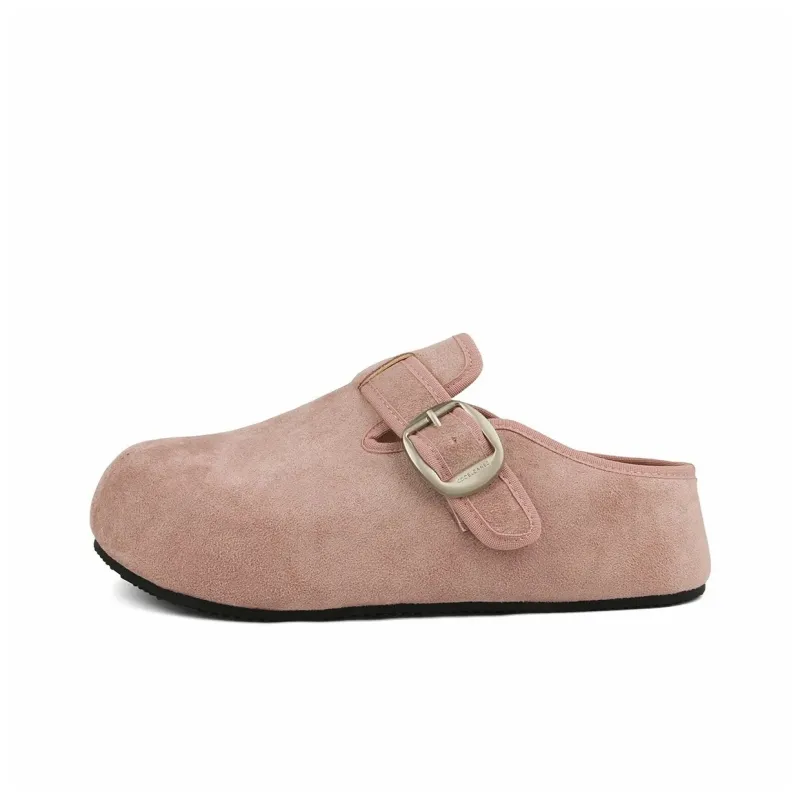 OAOQ Quiet Abrasion Resistant Slip Resistant Closed Toe Slippers Women's-20