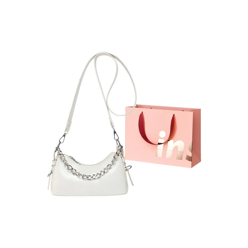 WHEELY BABY+ PU Shoulder Bag, Crossbody Bag Women's Black/White/Pink/Blue/Silver-4