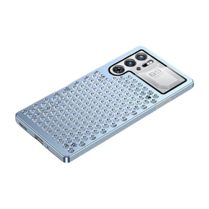 Record Star Metal Frame Aluminum Alloy Protective Cover Phone Cases Compatibility With REDMAGIC 10 Pro Business Formal-8