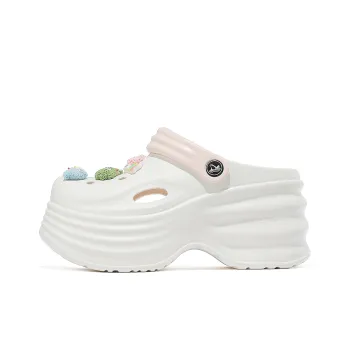 CARDANRO Small sized Sky Vegetables Clogs Women's