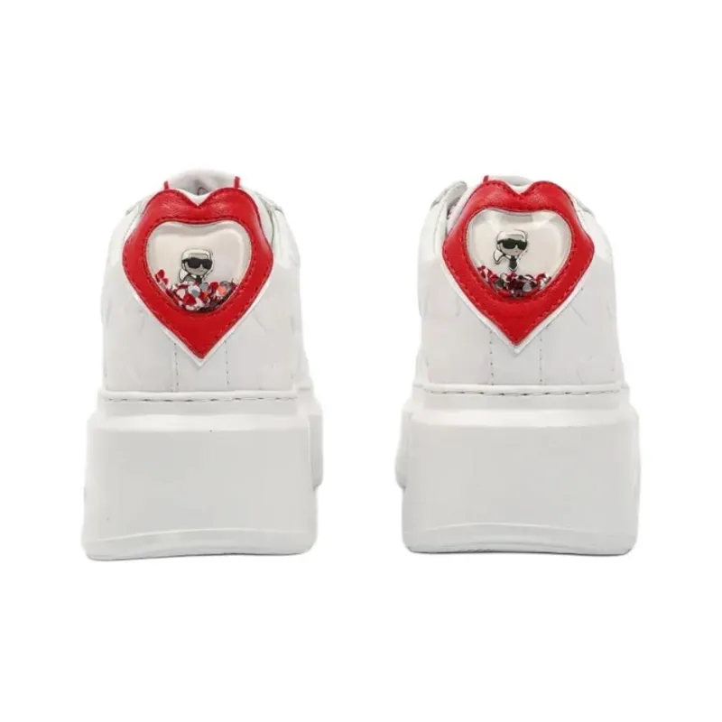 KARL LAGERFELD Anakapri Low Top Casual Shoes Women's White-4