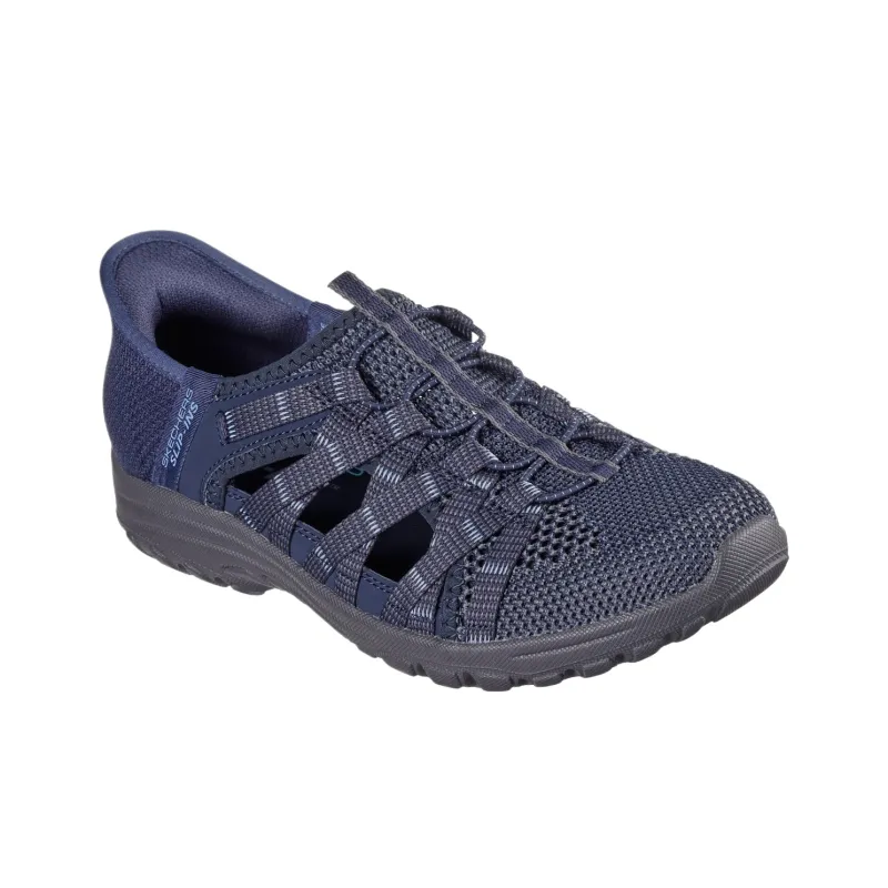 Skechers Reggae Fest 2.0 Low Top Casual Shoes Women's Marine Blue Black-2