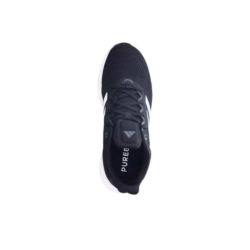 Adidas Pure Boost 21 Anti Slip Wear Resistant Low Top Casual Running Shoes Unisex Black-3