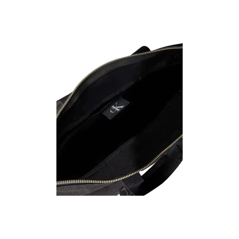 CALVIN KLEIN Polyester Helmet Bag Handbag Men's Black-2