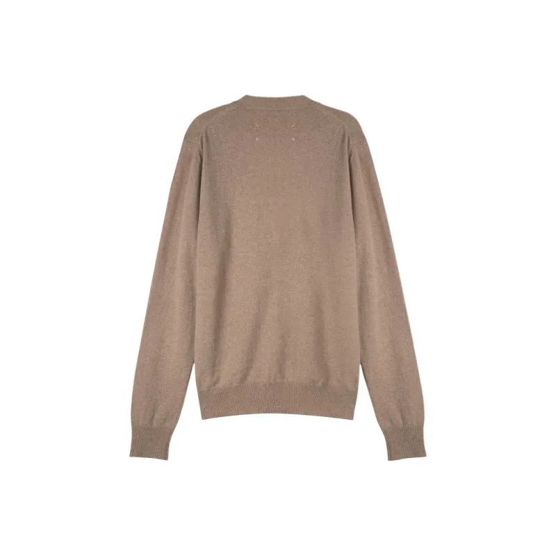 Maison Margiela Knitwear Men's Dark Beige-1
