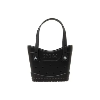 Crocs EVA Tote Handbag Trumpets Women's Black