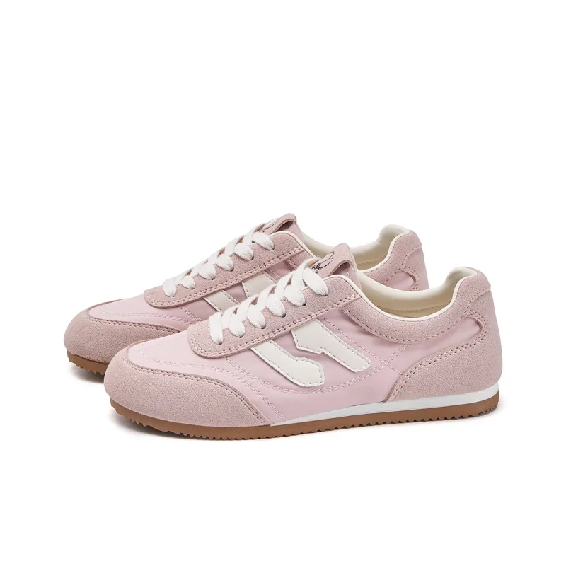 La Chapelle Low Top Skateboard Shoes Women's Pink-2