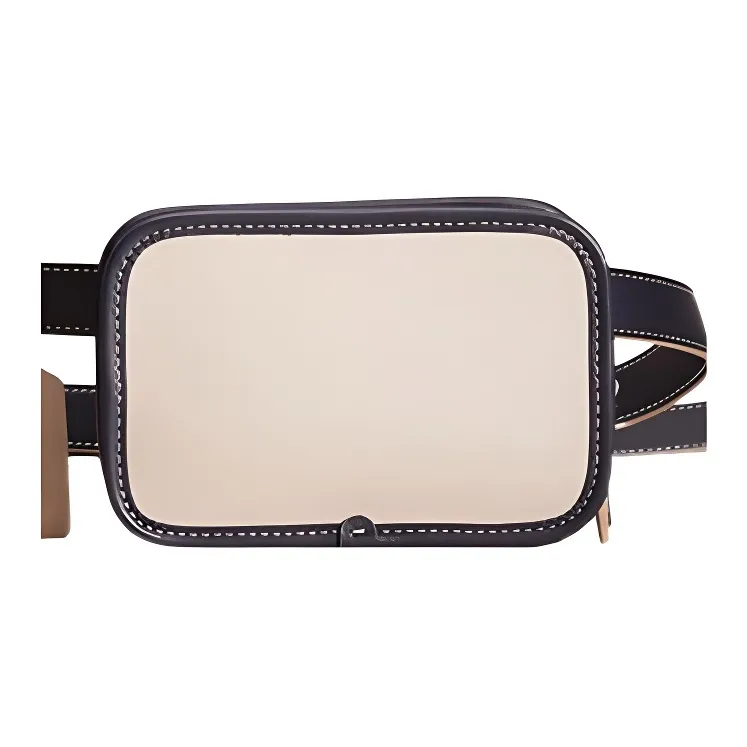 COACH Turnlock Leather Sling Bag Fanny Pack Mini Women's Blue/White-1