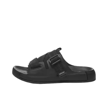 STONE ISLAND Shadow Project Slide Slippers Men's Black