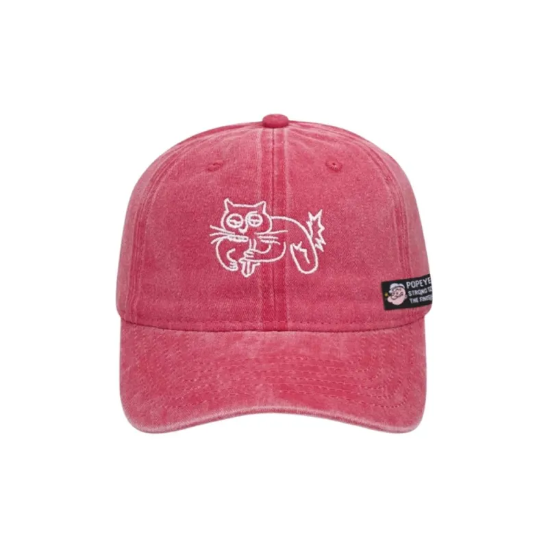 POPEYE Cotton Baseball Caps Unisex-7