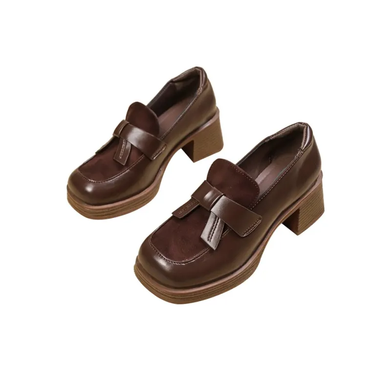MCKP Loafers Women's Black/Brown-5
