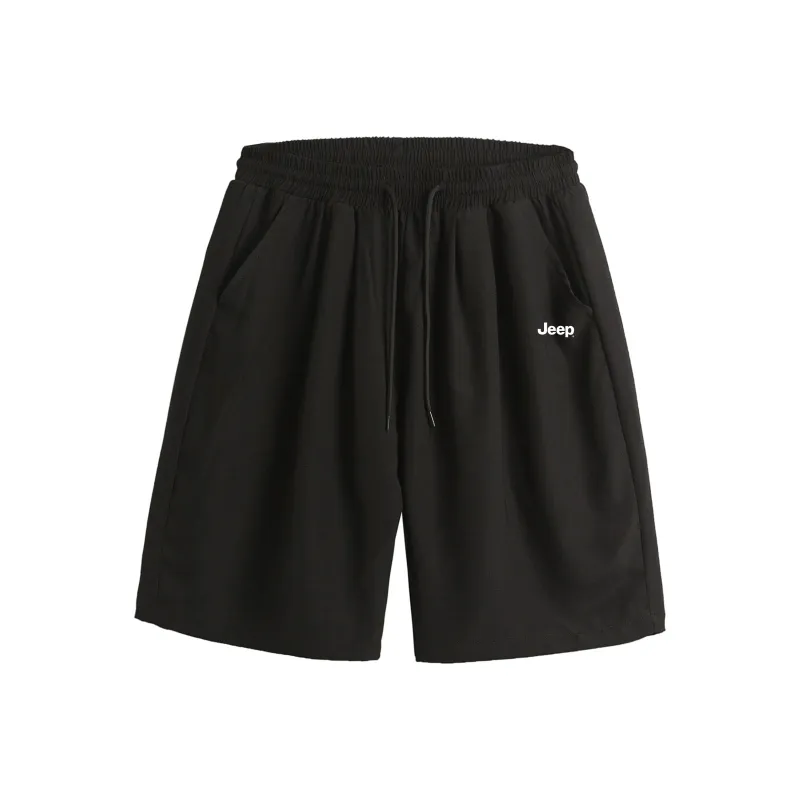 Jeep Casual Shorts Unisex Black-0