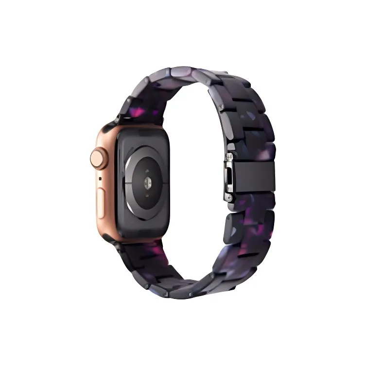 KVZUVUU Apple Compatibility Watch Band Resin Material-13
