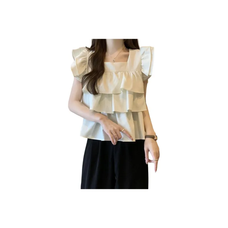 Mu Xiao Xin Shirts Women's-6