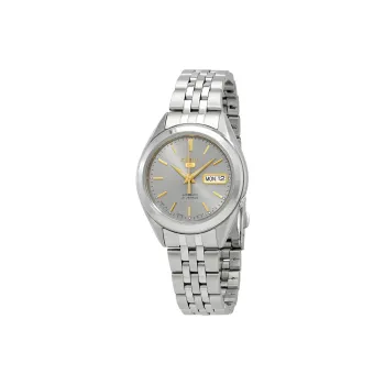 SEIKO Automatic Mechanical Movement Stainless Steel Strap Watch 38mm Men's Watches Silver Dial