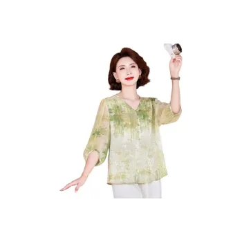 PIERRE CARDIN Chiffon Shirt Women's