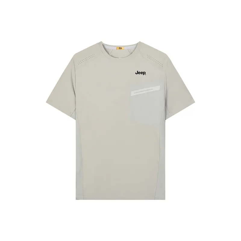 Jeep Fashion Sports Collection Outdoor Casual T Shirt Men's-1