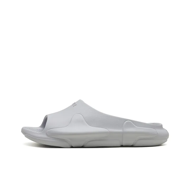 EQLZ EQUALIZER Oasis Slip Resistant Abrasion Resistant Slide Slippers Unisex Lunar Rock Gray-0