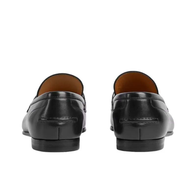 GUCCI Jordaan Loafers Men's Black-4