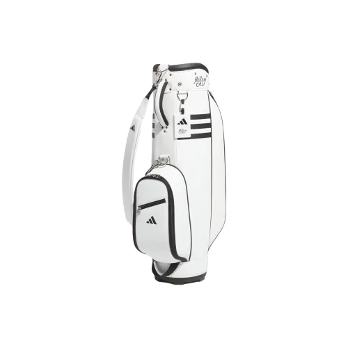 Adidas Polyurethane Travel Storage Bag Women's White & Black