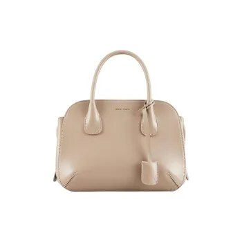 AMANI Cow Leather Shoulder Bag, Crossbody Bag, Handbag Trumpets Women's Light Umber