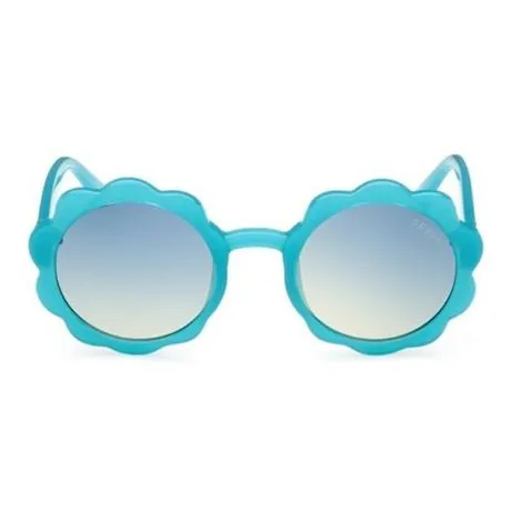 GUESS Acetate Irregular Shape Sunglasses Kids' Blue-1