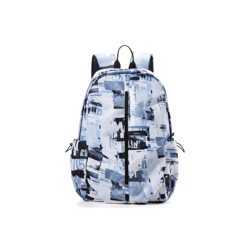 LANDCASE Fabric Backpack Unisex Multicolor-6