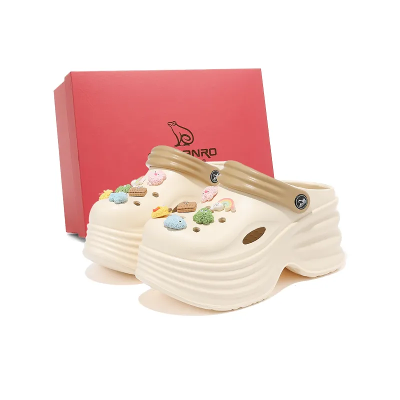 CARDANRO Small sized Sky Vegetables Clogs Women's-7