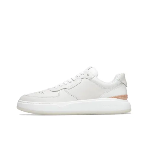 cole TSHIRT HAAN Slip Resistant Shock Absorbers With Abrasion Resistant Properties Low Top Skateboard Shoes Men's White