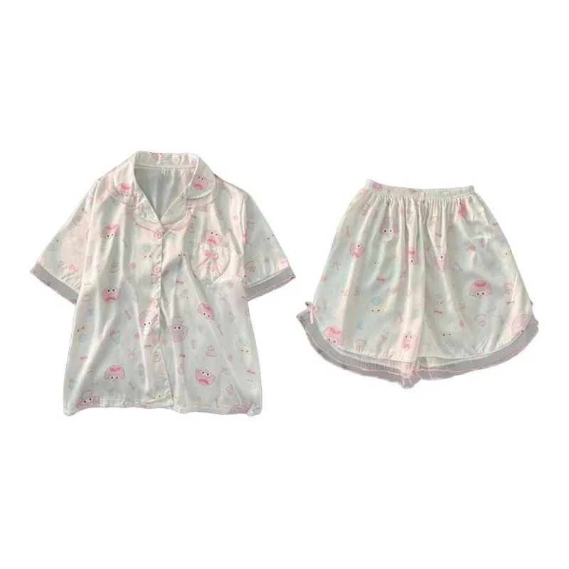 Maultiay Pajama Set Summer Women's-0