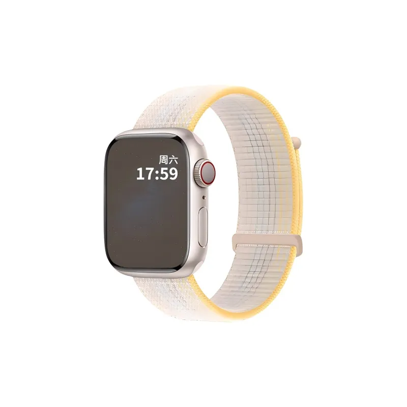 KVZUVUU Apple Compatibility Watch Band Nylon Material-17