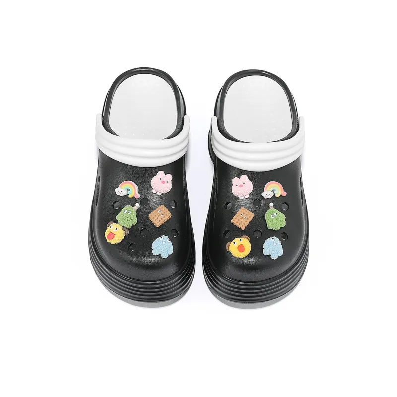 CARDANRO Small sized Sky Vegetables Clogs Women's-15