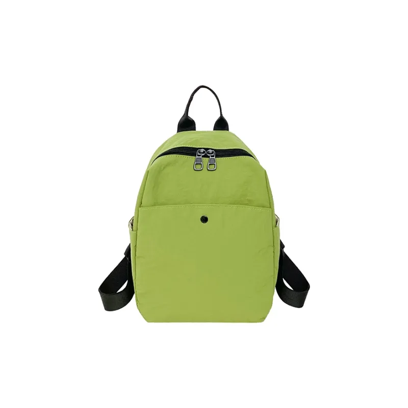 Wolfhorse Nylon Backpack Regular Unisex Black/Green/Purple White/Red-7