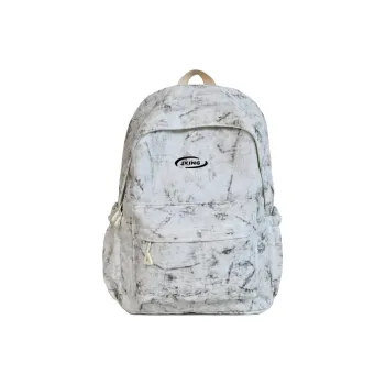 WICKBUEN Nylon Backpack Unisex White/Black/Red/Blue