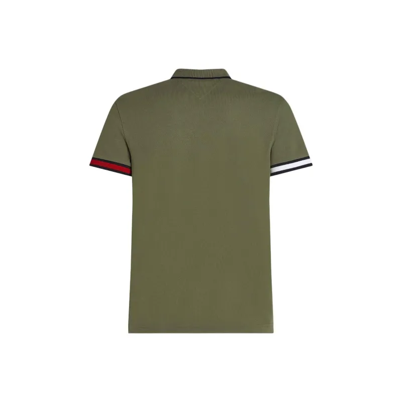 Tommy Hilfiger Logo embroidered Polo Shirt-1