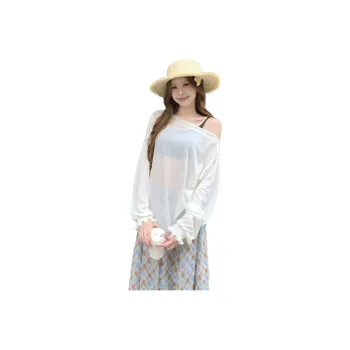 Mu Xiao Xin T Shirts Women's White