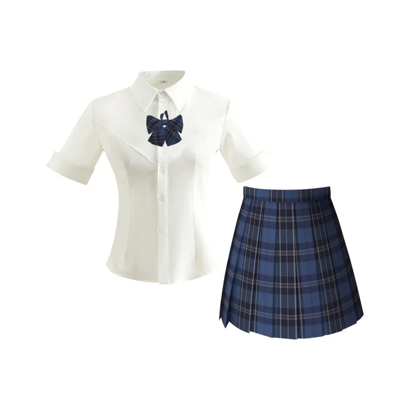 SHENBEI JK Two Piece Skirt Sets Women's-0