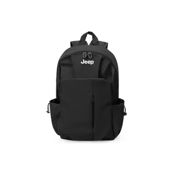 Jeep Polyester With Nylon Backpack Unisex Multicolor