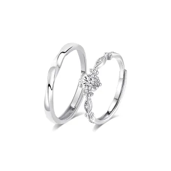 MISS TOOYA S999 Fine Silver Rings Unisex
