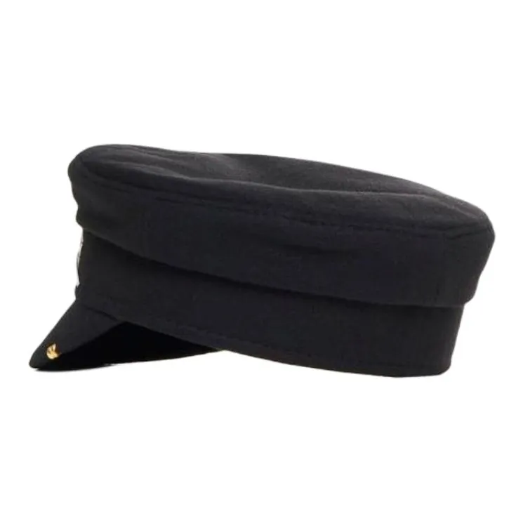 RUSLAN BAGINSKIY Wool Hats & Caps Unisex Black-2