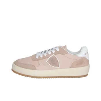 PHILIPPE MODEL Abrasion Resistant Low Top Skateboard Shoes Women's Pink